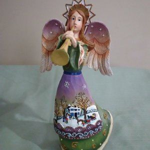 10" Trumpeter Angel figurine